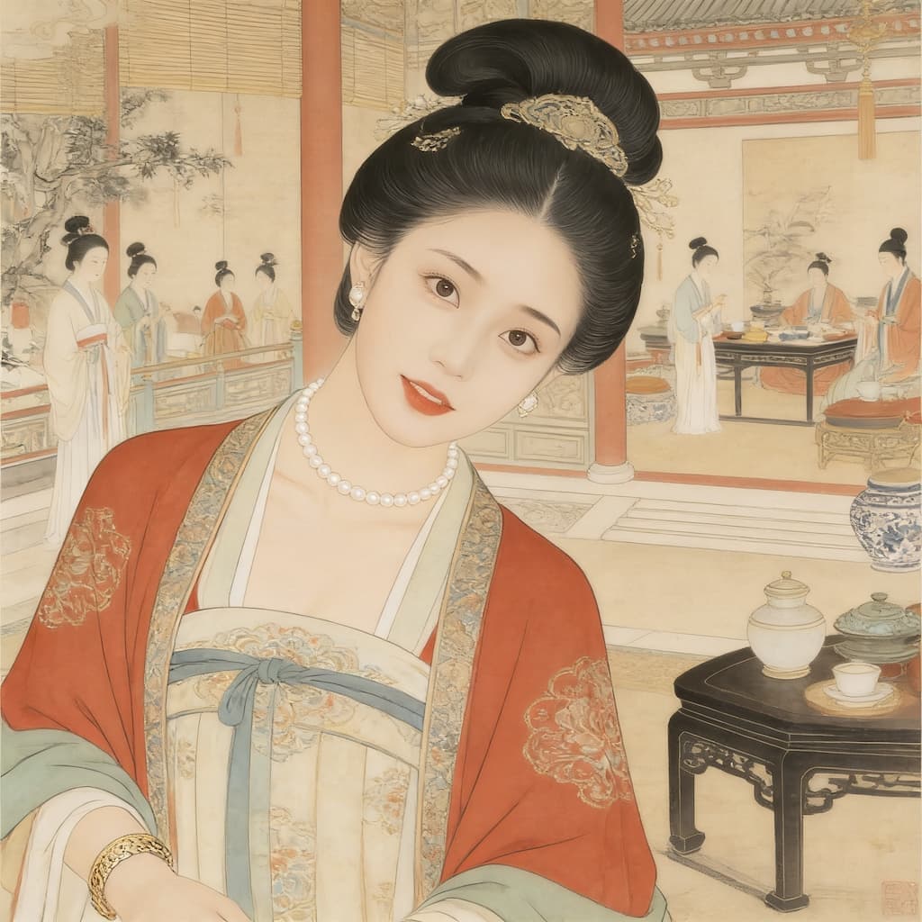 生成的前世古风画像